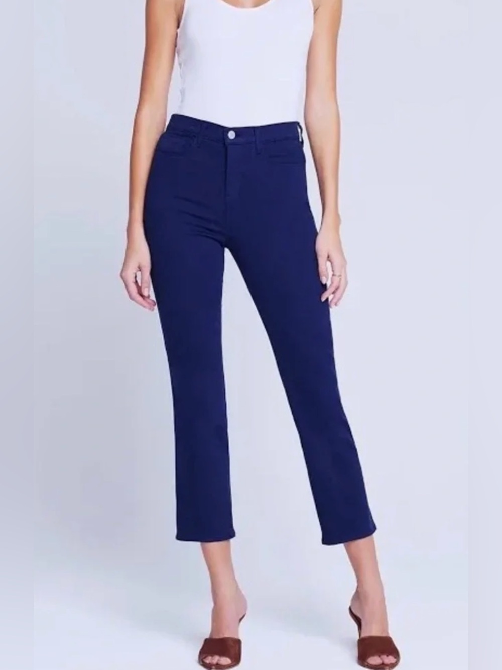 L'AGENCE Alexia High-Rise Jeans - Midnight‎ Blue - Size 25